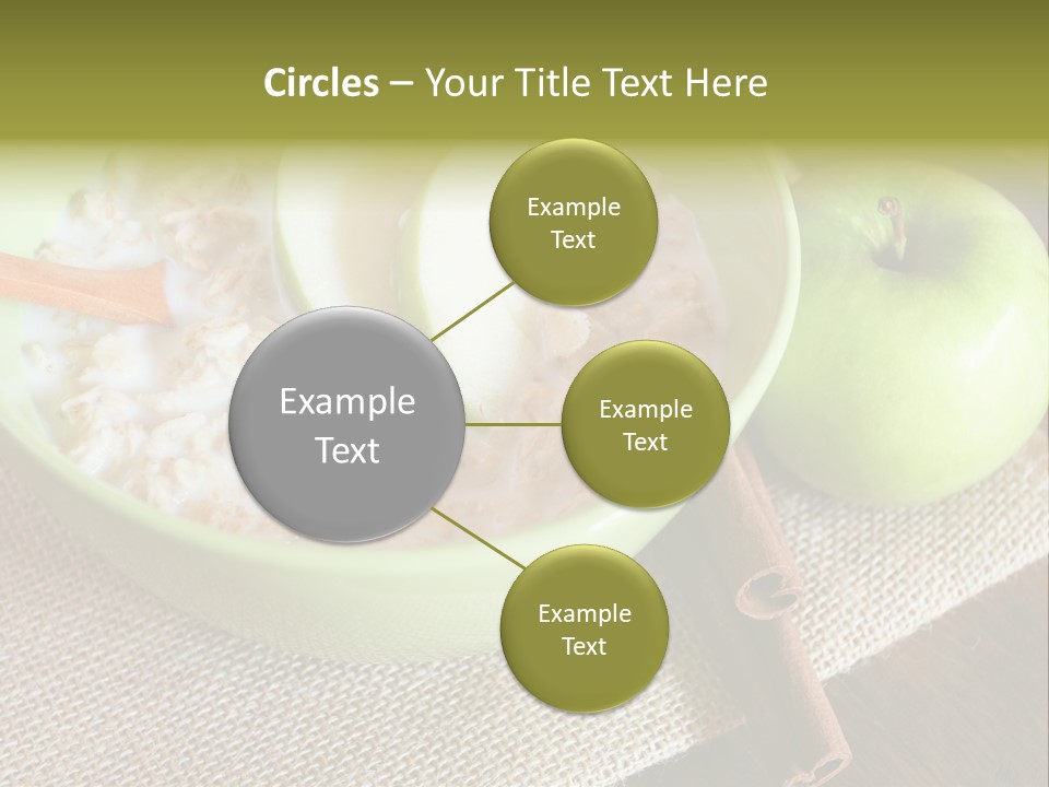 Low Fat Food Food Earthy Colors PowerPoint Template