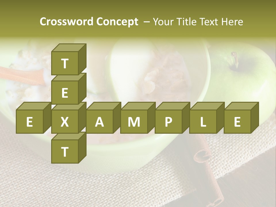 Low Fat Food Food Earthy Colors PowerPoint Template