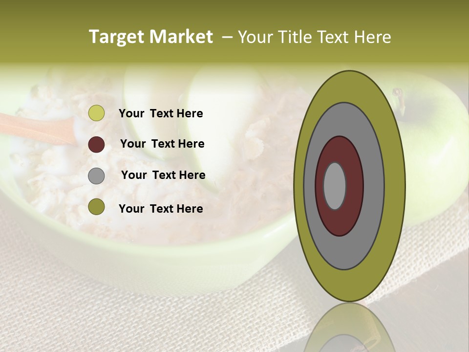 Low Fat Food Food Earthy Colors PowerPoint Template