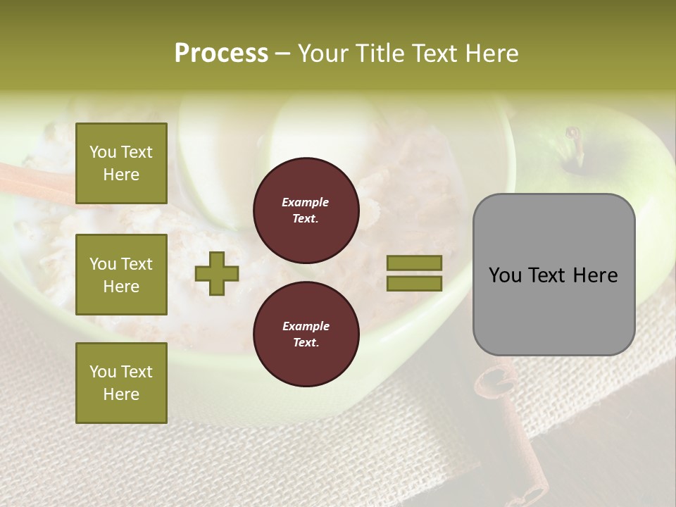 Low Fat Food Food Earthy Colors PowerPoint Template