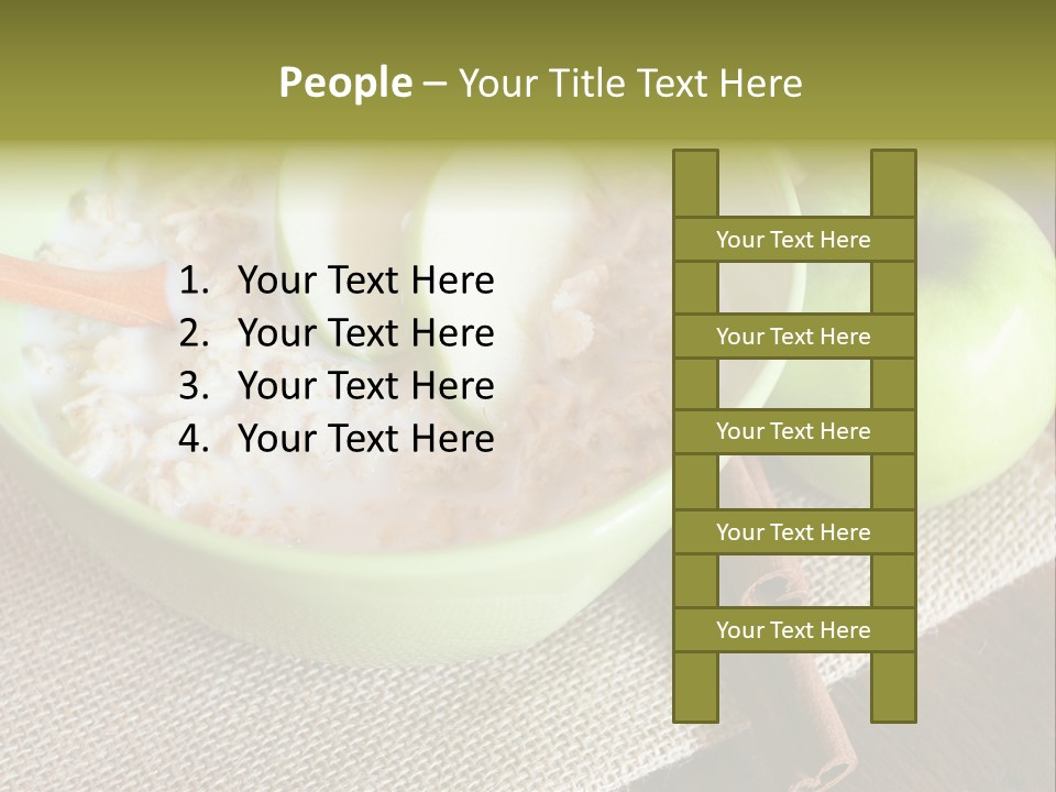 Low Fat Food Food Earthy Colors PowerPoint Template