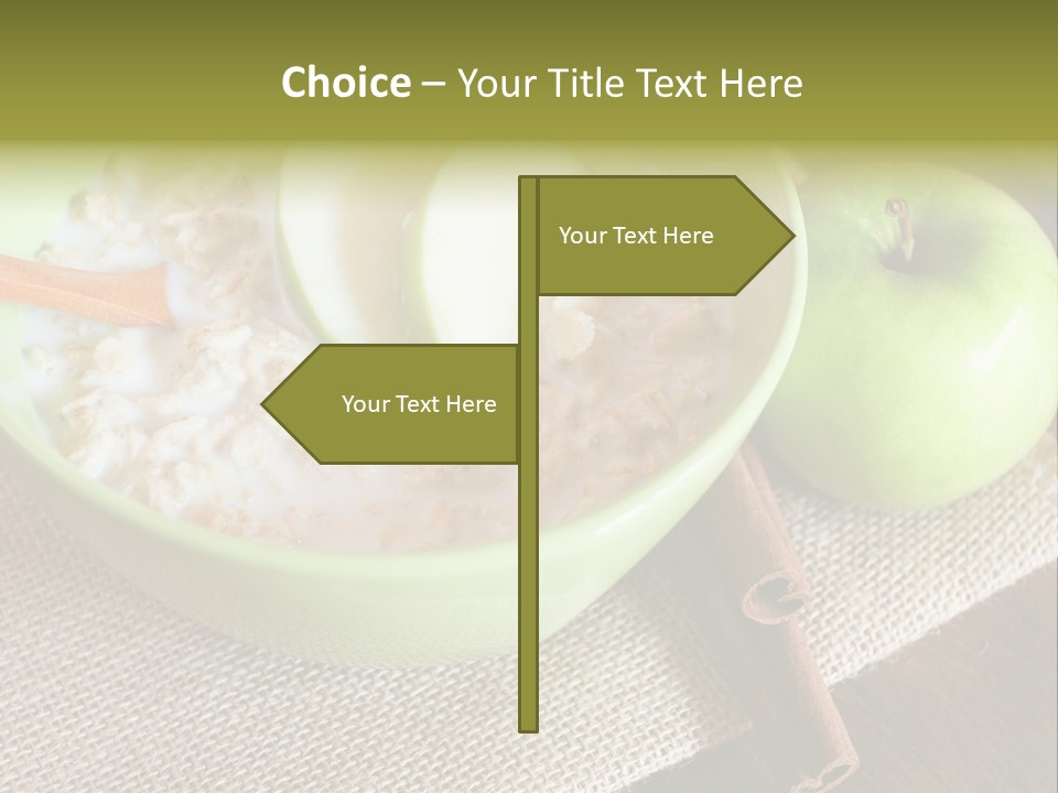 Low Fat Food Food Earthy Colors PowerPoint Template