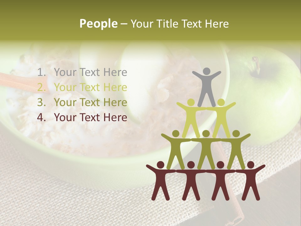 Low Fat Food Food Earthy Colors PowerPoint Template