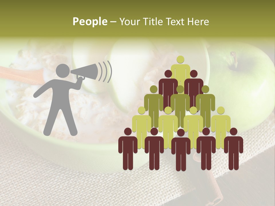 Low Fat Food Food Earthy Colors PowerPoint Template