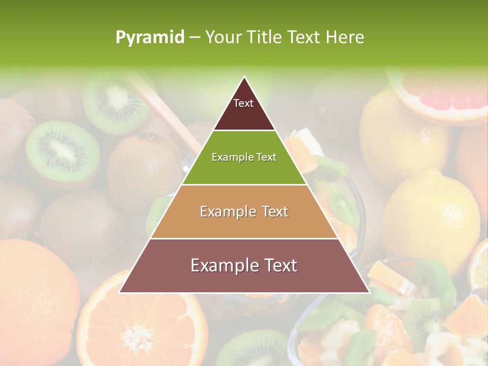 Lightweight Variation Tropical Fruit PowerPoint Template