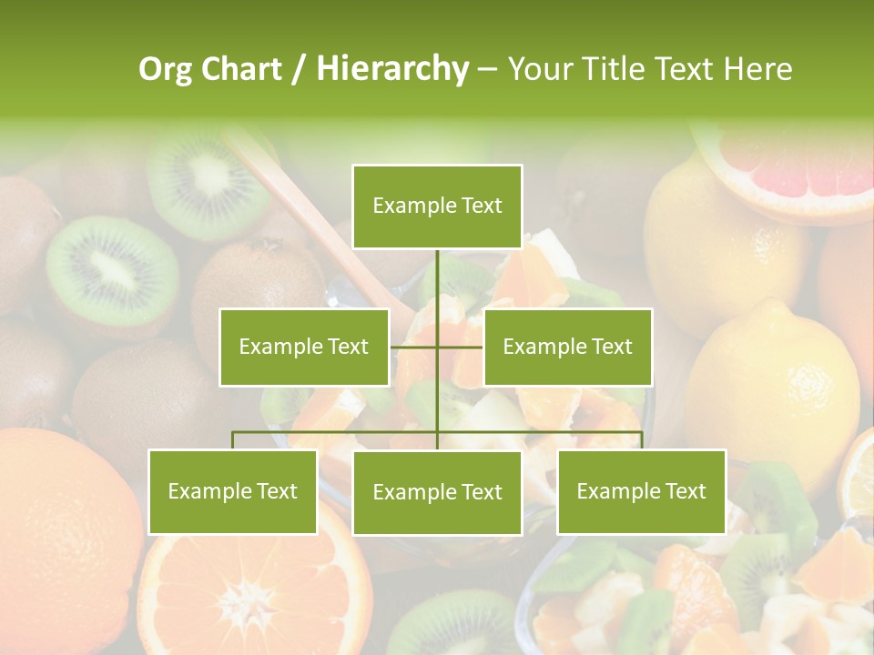 Lightweight Variation Tropical Fruit PowerPoint Template