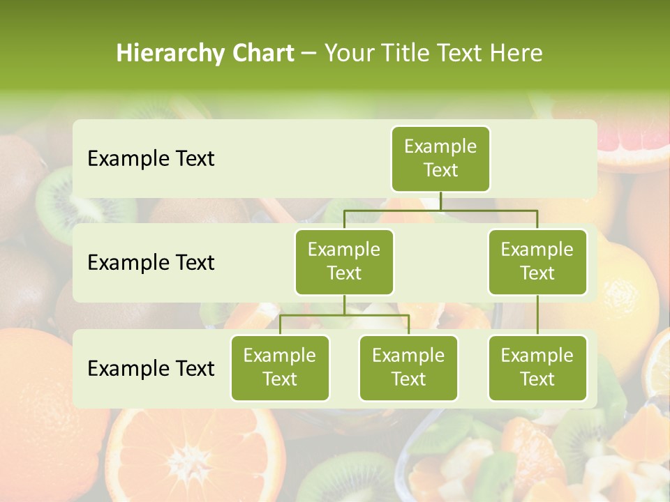 Lightweight Variation Tropical Fruit PowerPoint Template