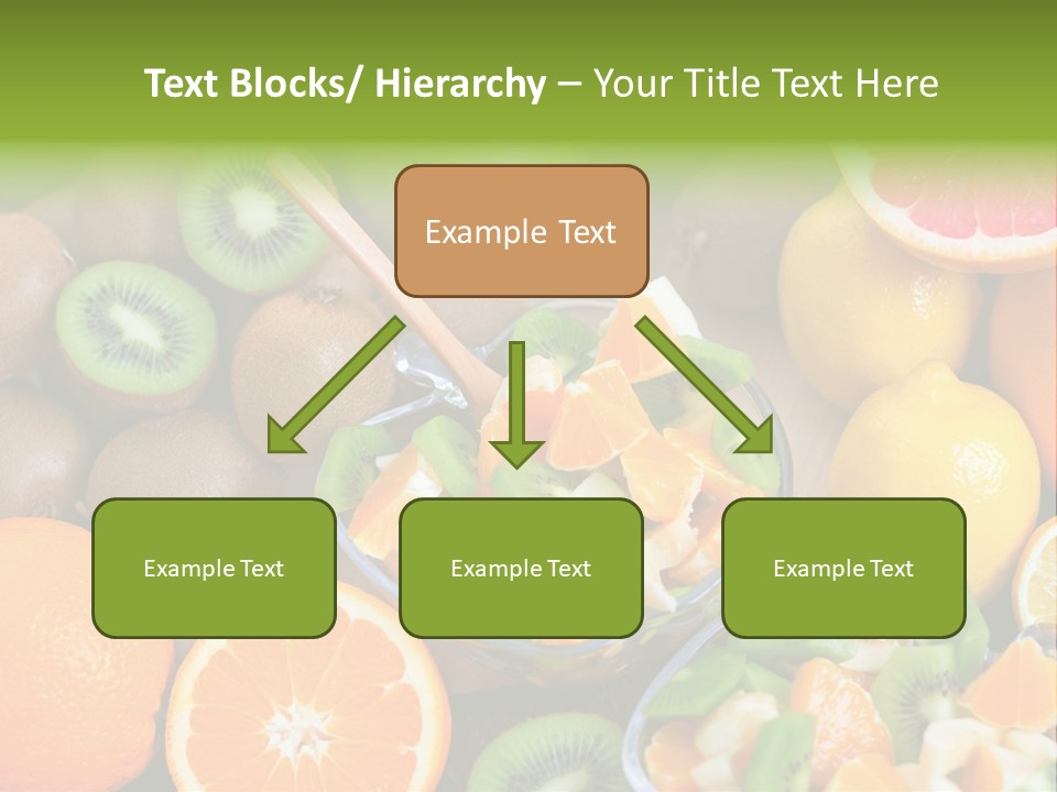Lightweight Variation Tropical Fruit PowerPoint Template