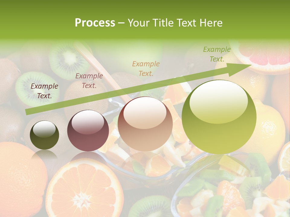 Lightweight Variation Tropical Fruit PowerPoint Template