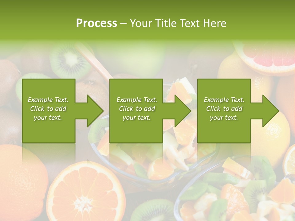 Lightweight Variation Tropical Fruit PowerPoint Template