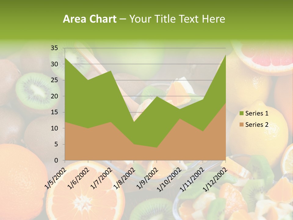 Lightweight Variation Tropical Fruit PowerPoint Template