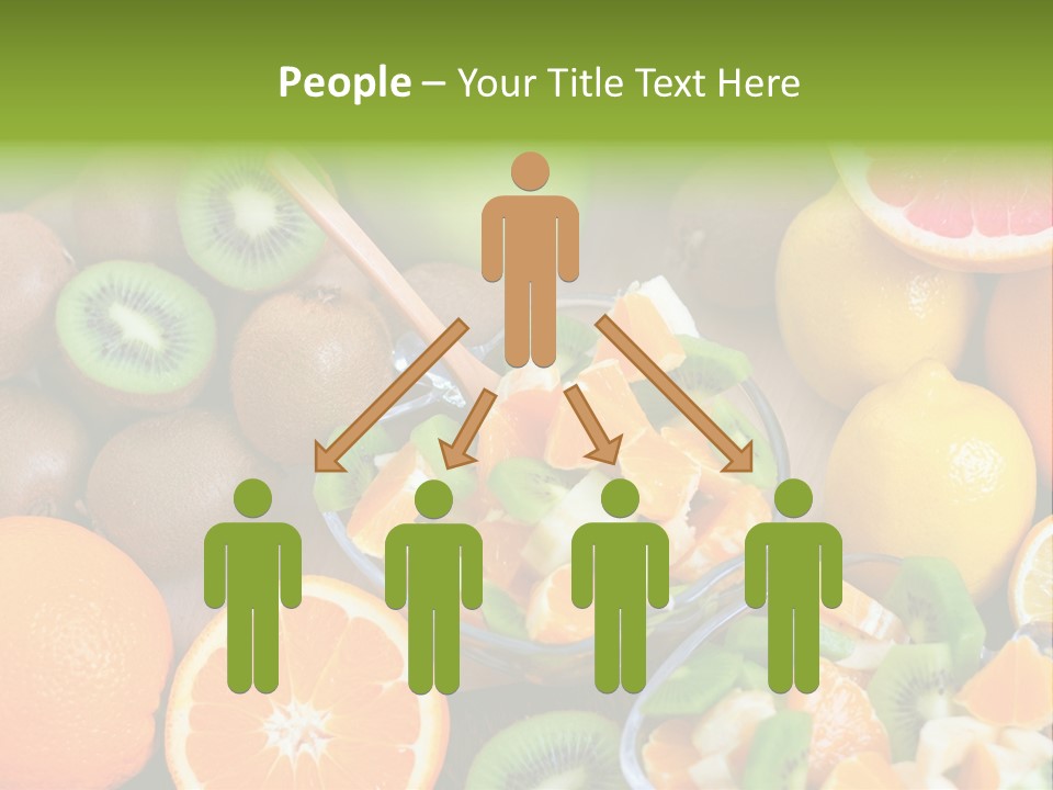 Lightweight Variation Tropical Fruit PowerPoint Template