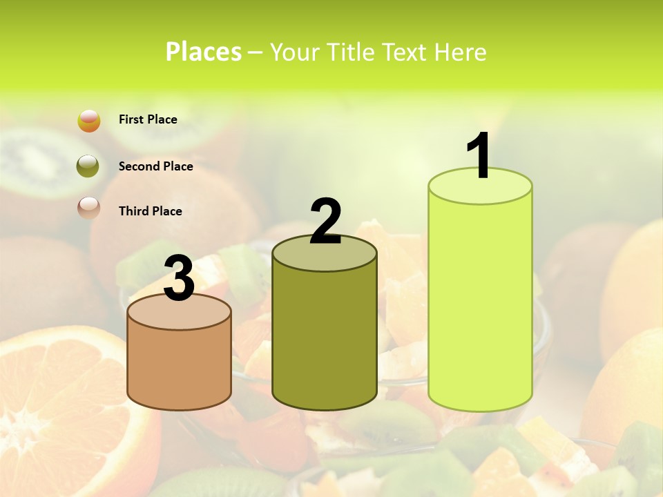 Dessert Multi Colored Orange PowerPoint Template