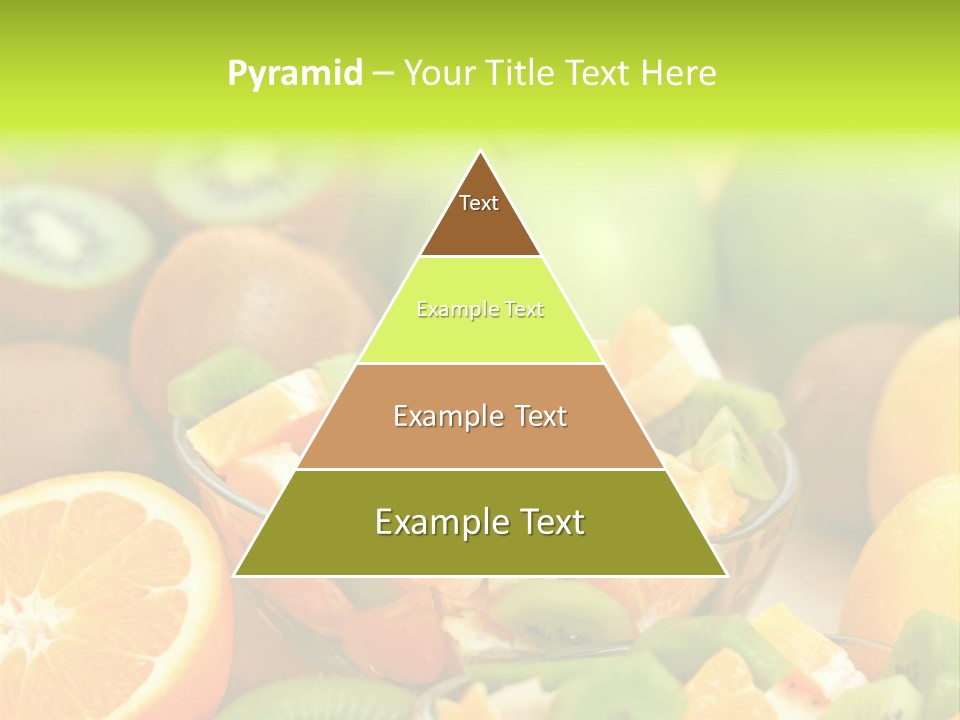 Dessert Multi Colored Orange PowerPoint Template