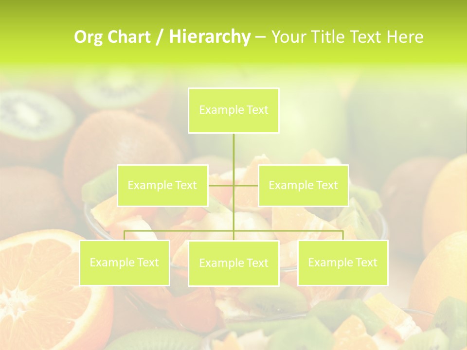 Dessert Multi Colored Orange PowerPoint Template