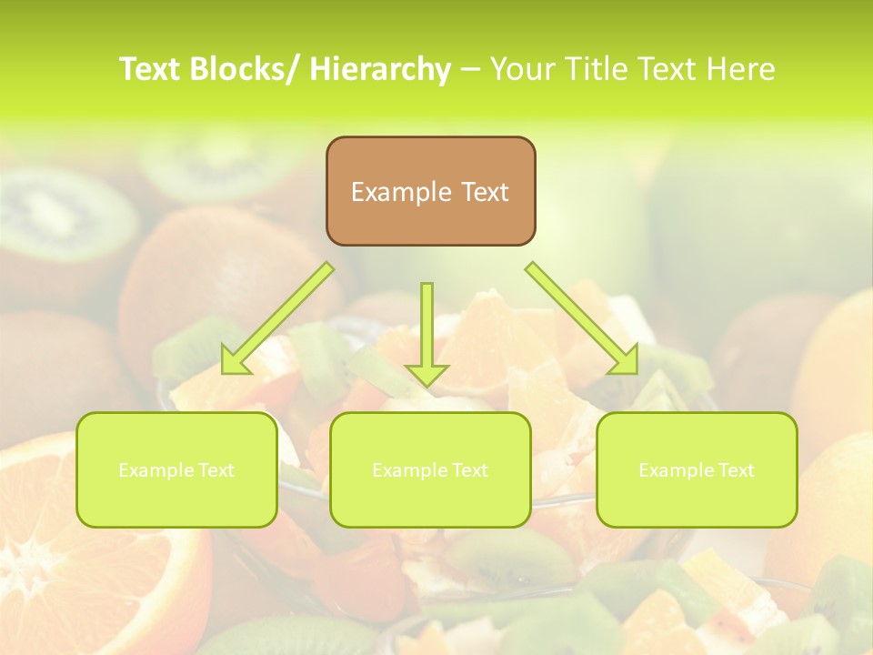 Dessert Multi Colored Orange PowerPoint Template