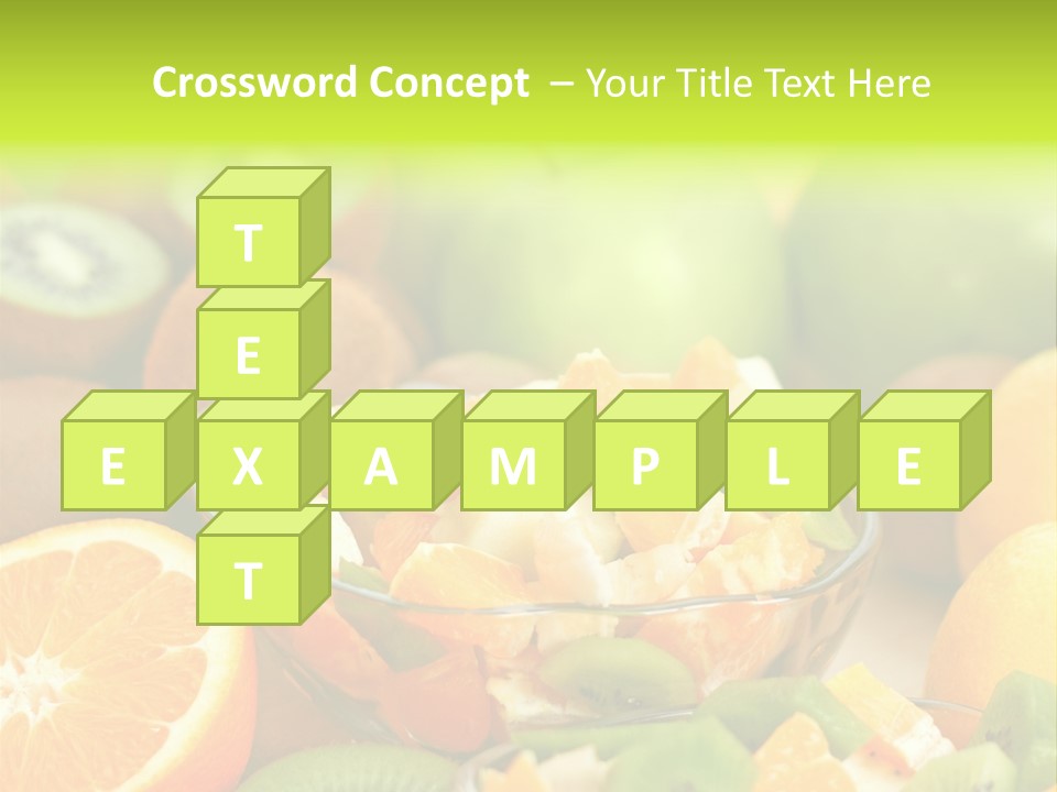 Dessert Multi Colored Orange PowerPoint Template