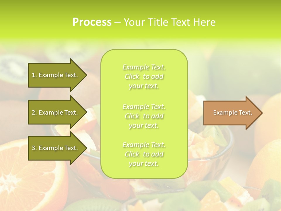 Dessert Multi Colored Orange PowerPoint Template