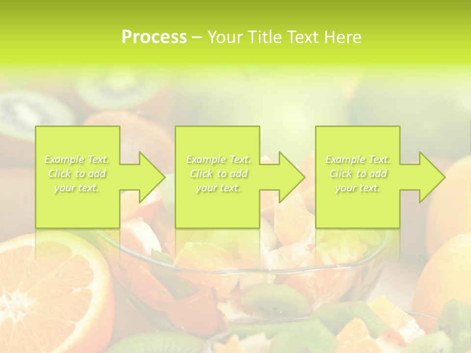 Dessert Multi Colored Orange PowerPoint Template