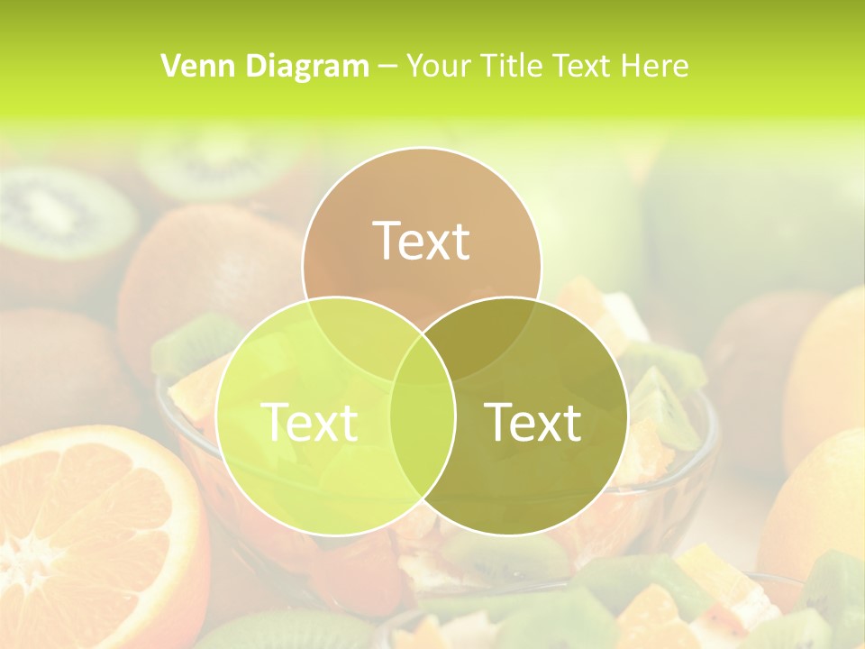 Dessert Multi Colored Orange PowerPoint Template