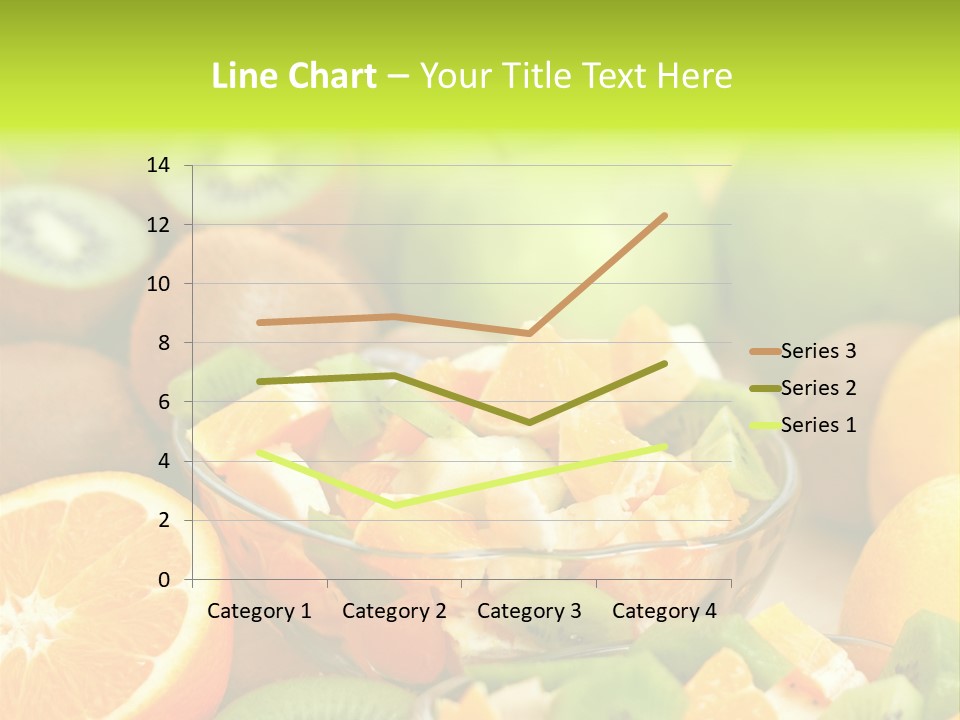 Dessert Multi Colored Orange PowerPoint Template