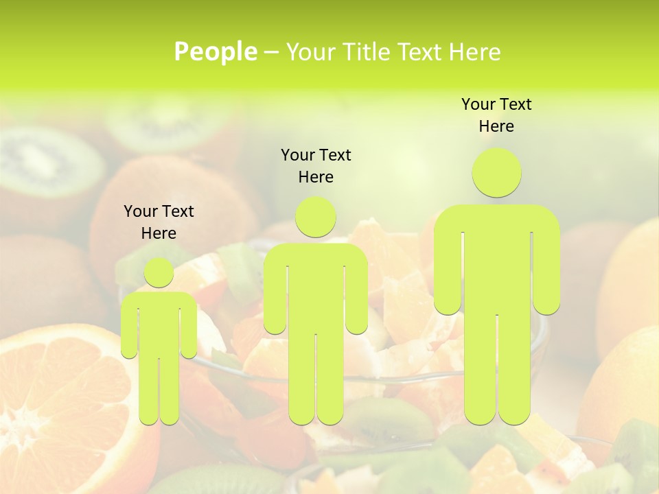 Dessert Multi Colored Orange PowerPoint Template