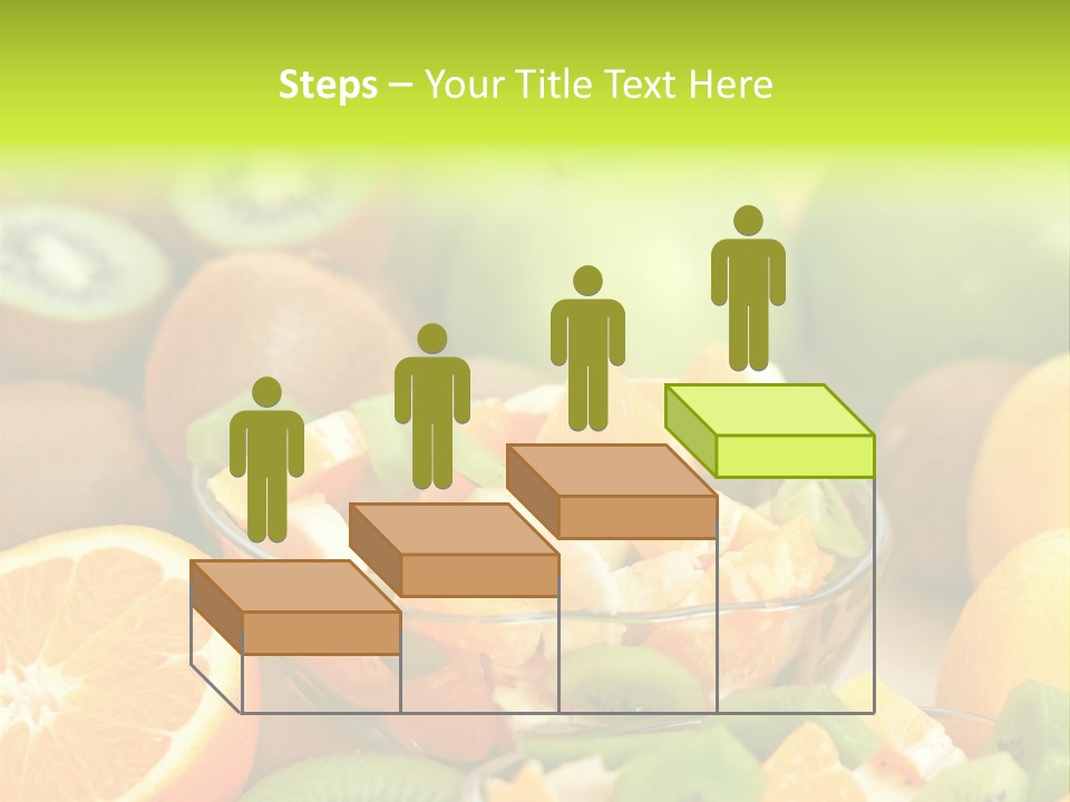 Dessert Multi Colored Orange PowerPoint Template