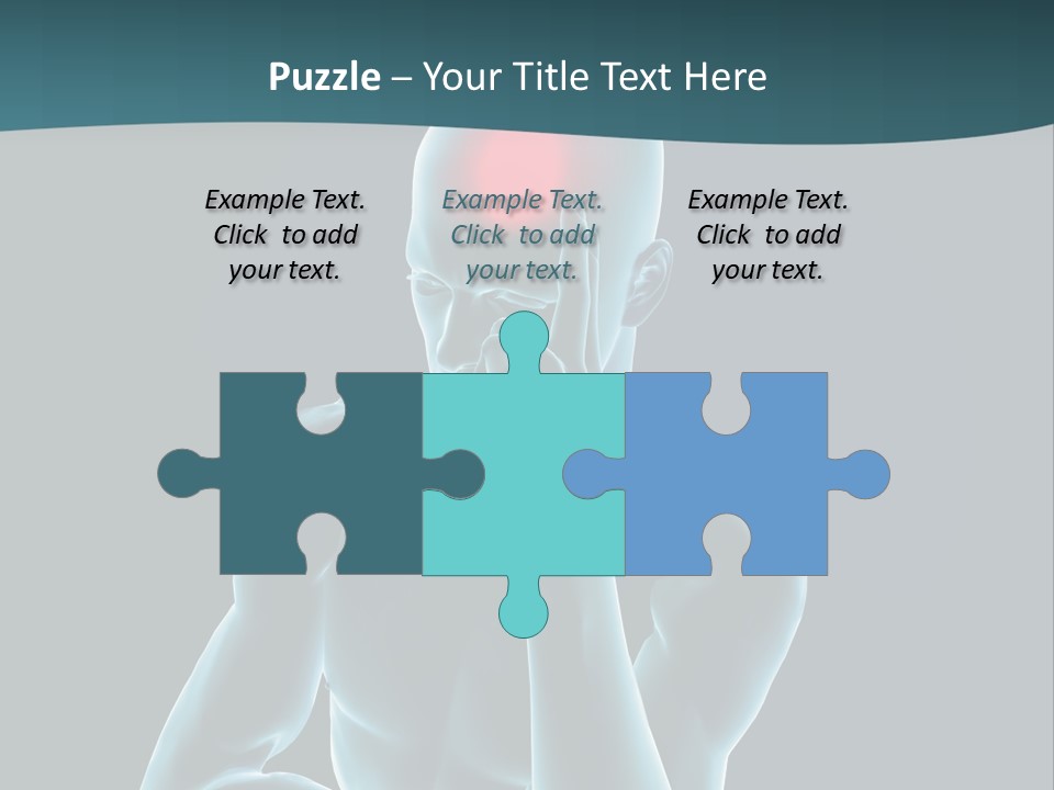 Naked X Ray Male PowerPoint Template