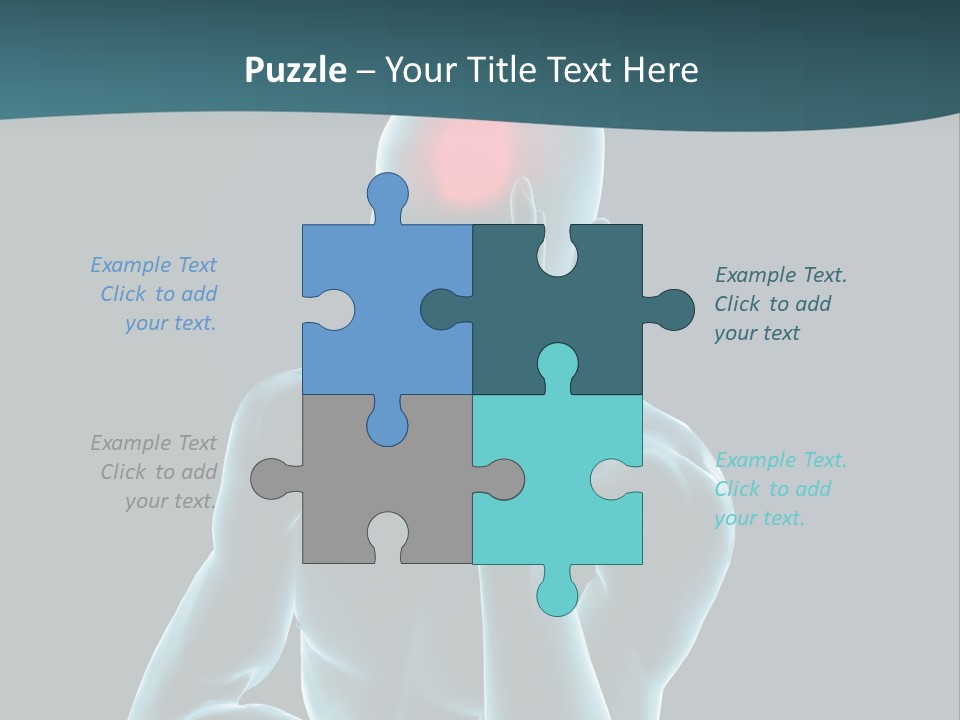 Naked X Ray Male PowerPoint Template