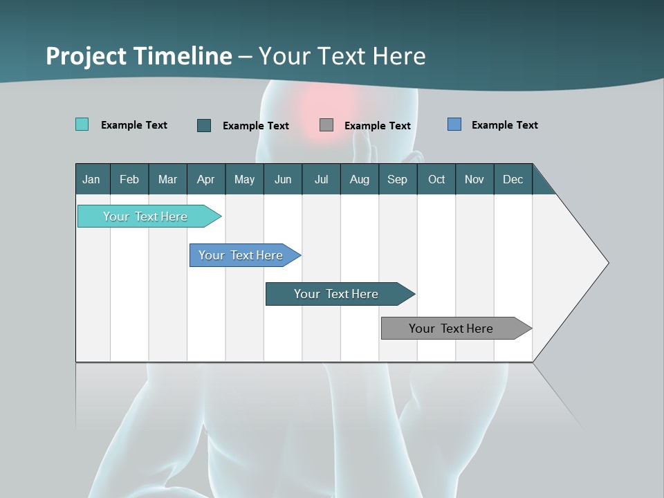 Naked X Ray Male PowerPoint Template