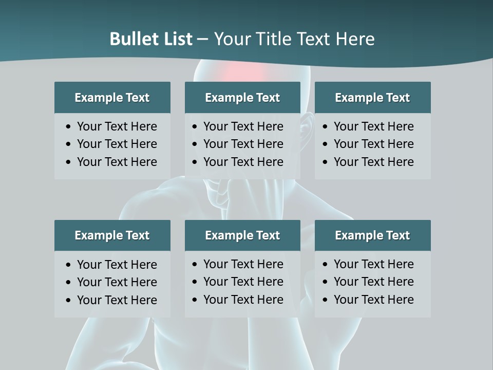 Naked X Ray Male PowerPoint Template