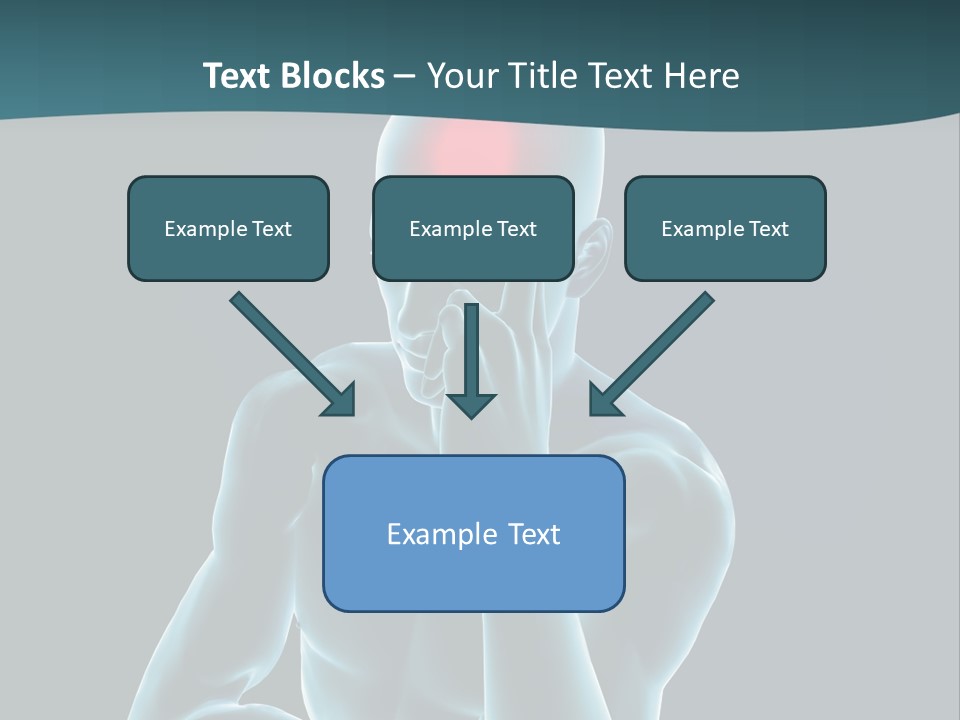 Naked X Ray Male PowerPoint Template