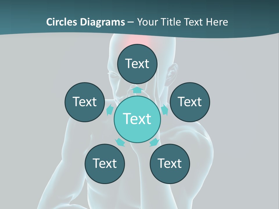 Naked X Ray Male PowerPoint Template