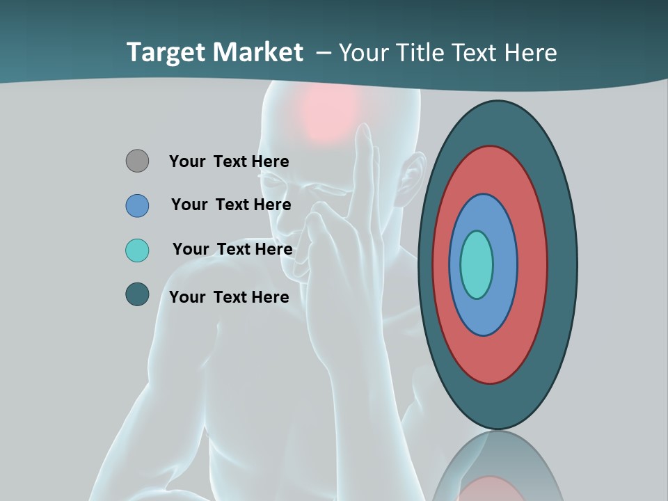 Naked X Ray Male PowerPoint Template