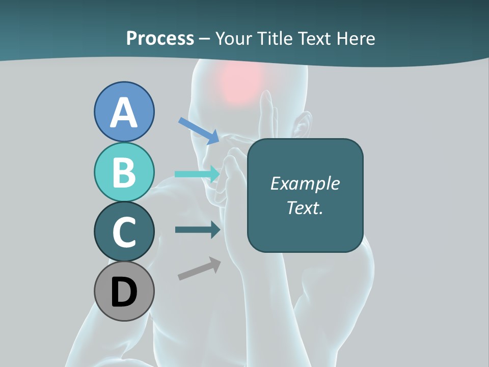 Naked X Ray Male PowerPoint Template