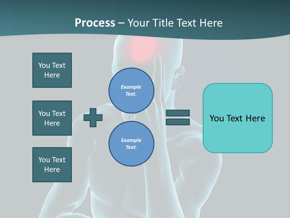 Naked X Ray Male PowerPoint Template