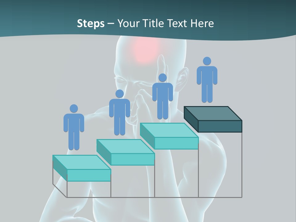 Naked X Ray Male PowerPoint Template