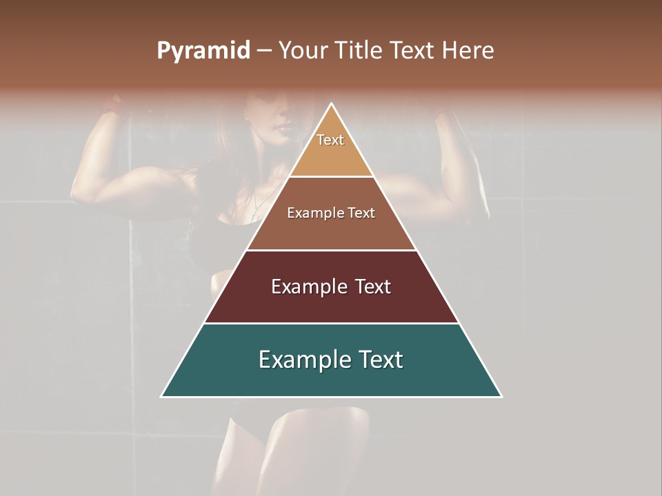 Dark Young Training PowerPoint Template