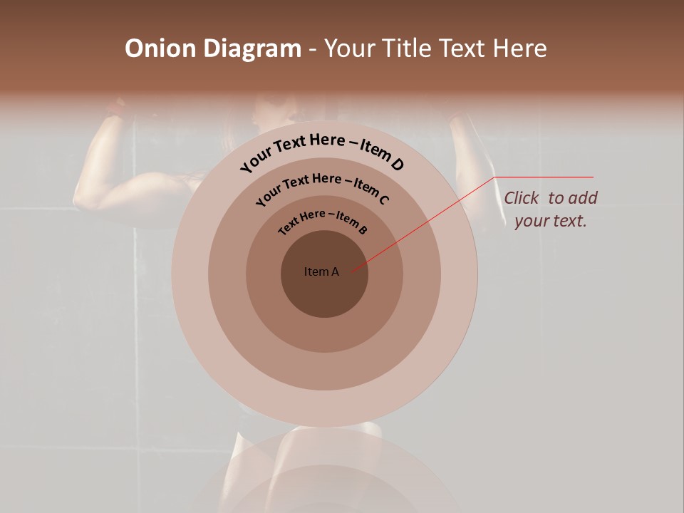 Dark Young Training PowerPoint Template