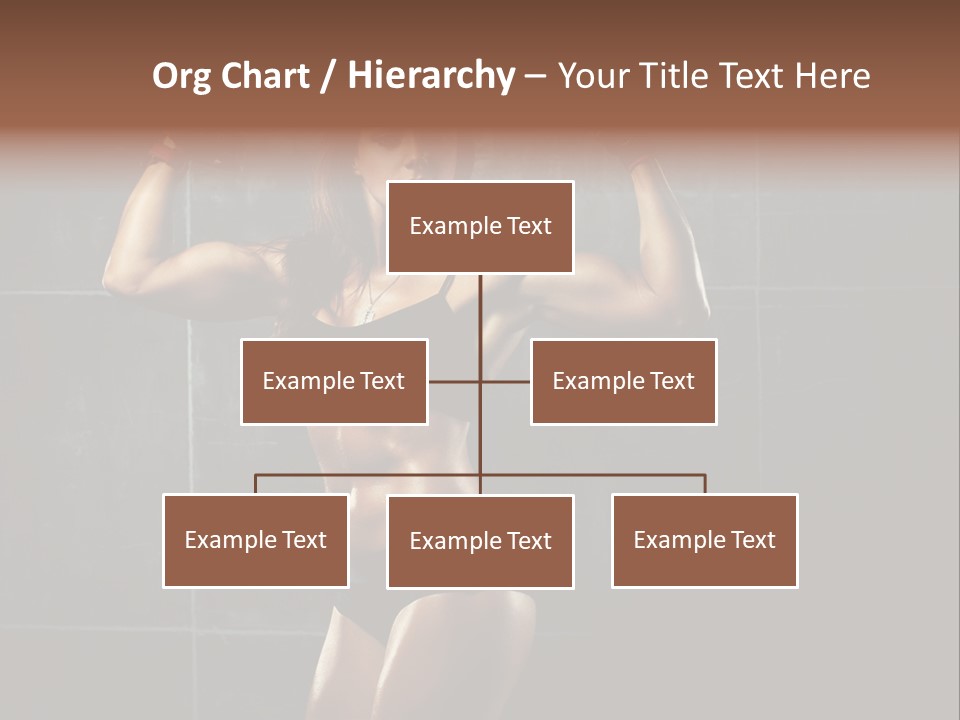 Dark Young Training PowerPoint Template