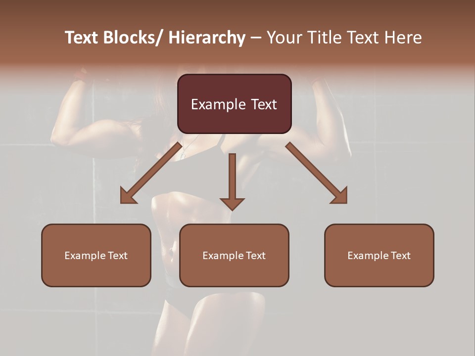 Dark Young Training PowerPoint Template