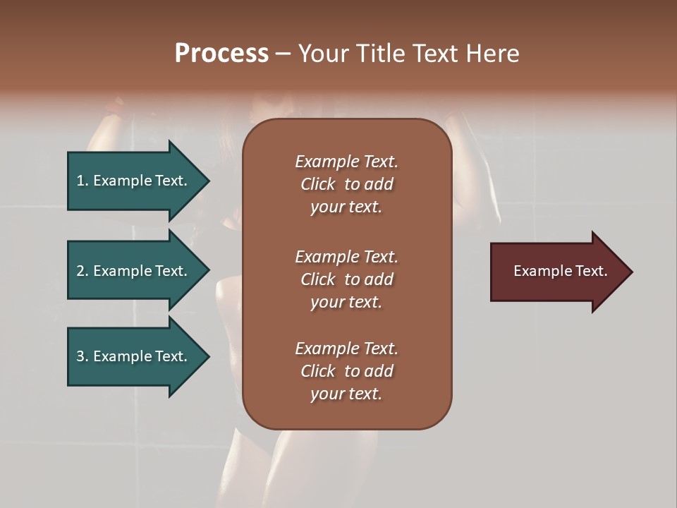 Dark Young Training PowerPoint Template