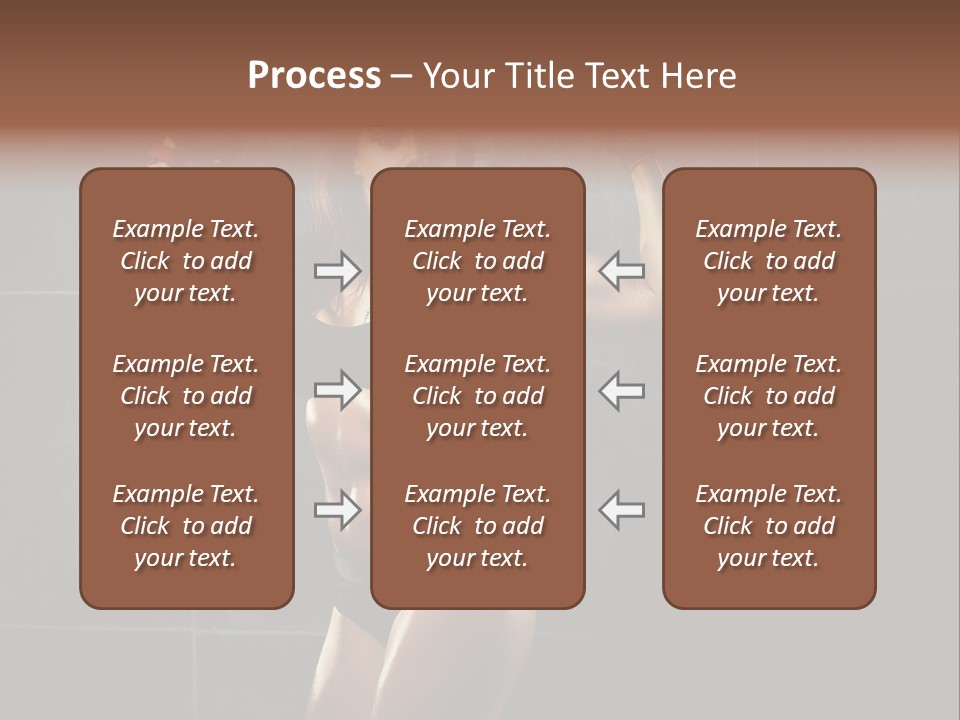 Dark Young Training PowerPoint Template