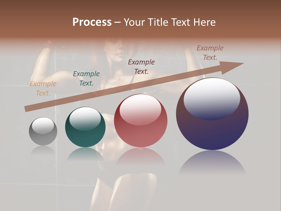 Dark Young Training PowerPoint Template