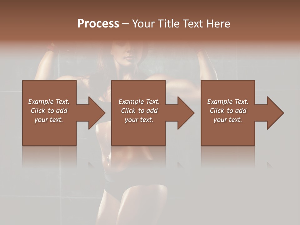 Dark Young Training PowerPoint Template