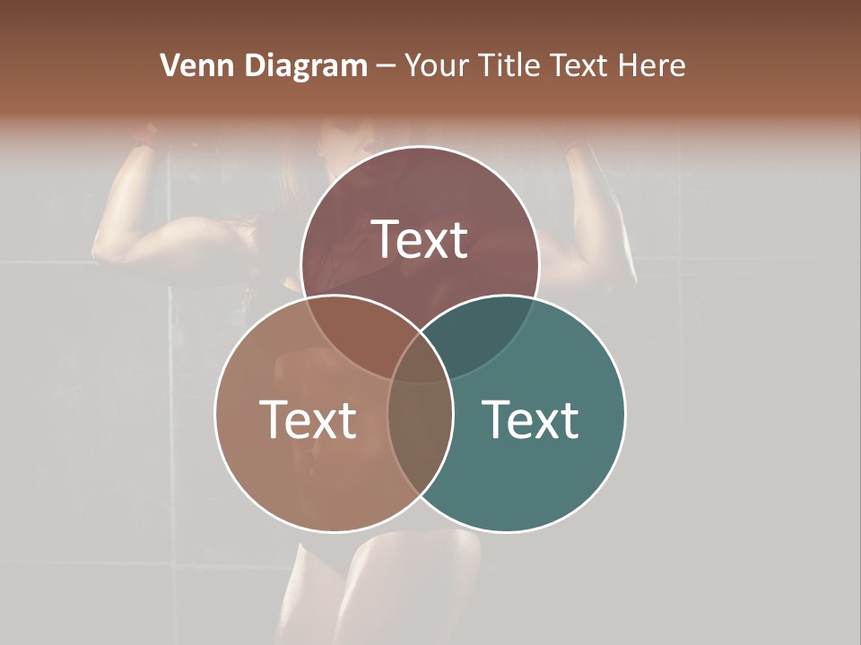 Dark Young Training PowerPoint Template