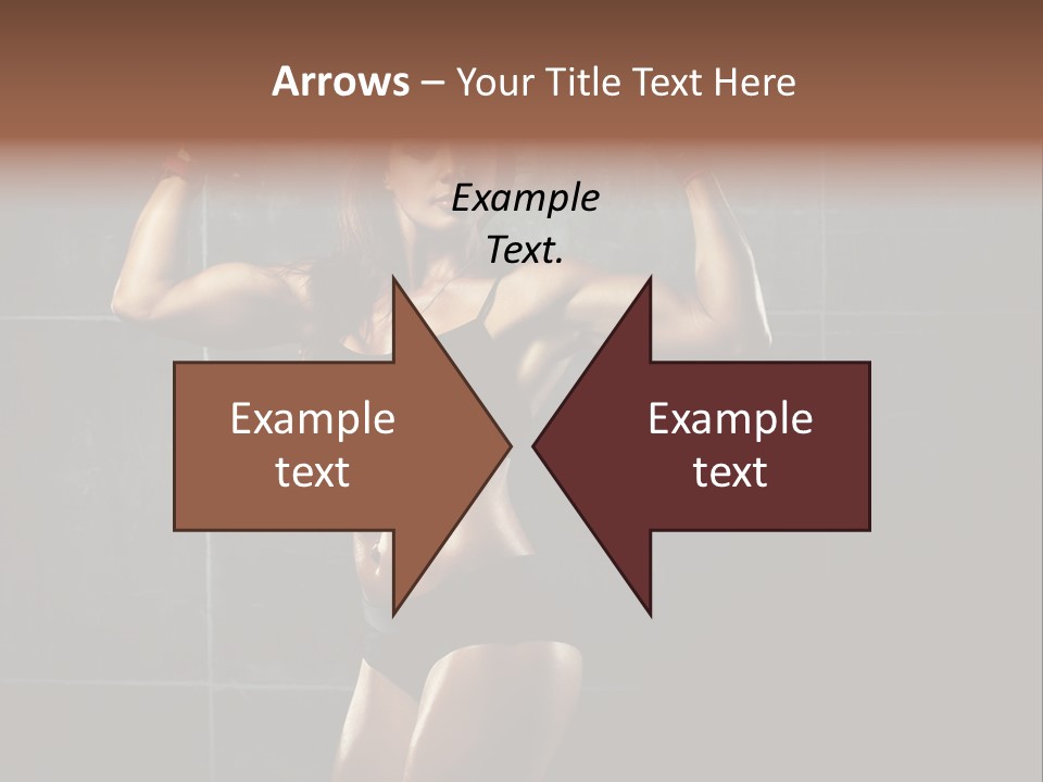 Dark Young Training PowerPoint Template