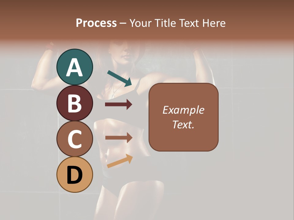 Dark Young Training PowerPoint Template