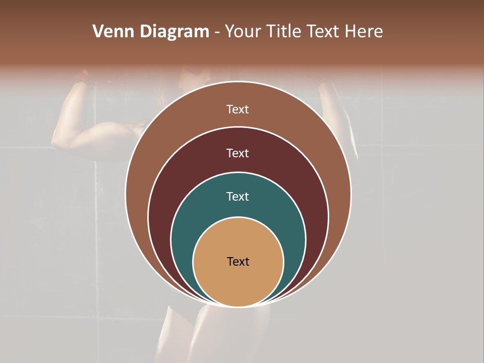Dark Young Training PowerPoint Template