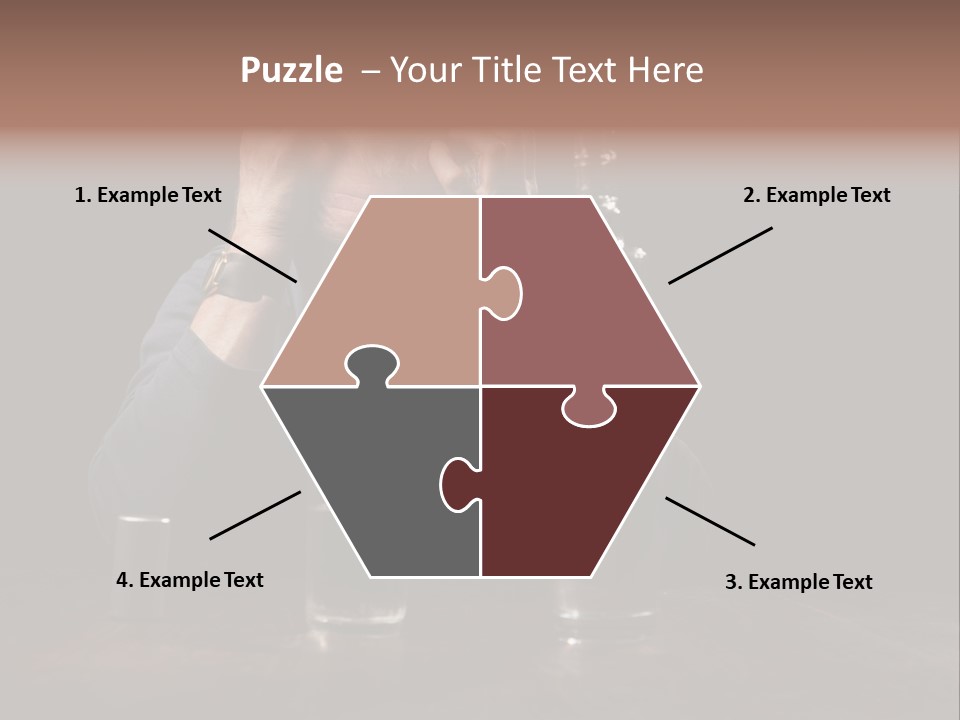 Black Poor Suicide PowerPoint Template